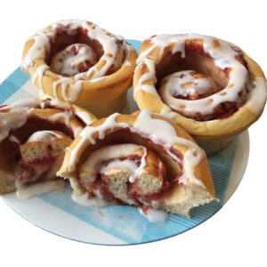 Rhubarb and Apple Rolls