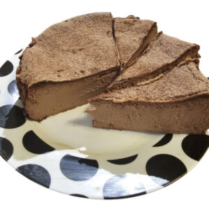Gluten Free Chocolate Burnt Basque Cheesecake